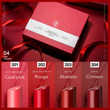 2018 Commemorative Edition Lipstick Set Red Waterproof Lip Kit Make Up Long-lasting Cosmetics Moisturizer Gift Present Beauty