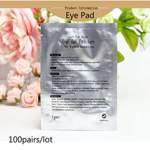 Thinkshow 100pairs/lot Eyelash Extension Eye Patches Under Eye Pads Lash Extension Sticker Wraps Make Up Tools