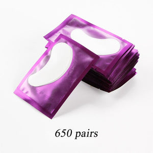 650 Pairs Eye Patches Gel Patch Grafting Eyelash Under Eye Pads Lash Eyelash Extension Pillow Sticker Wraps Make Up Tools