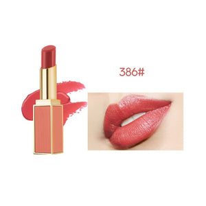 make up matte lipstick Convex convex color lipstick moisturizing hydrating anti-cracking lipstick student cute retro red 5238