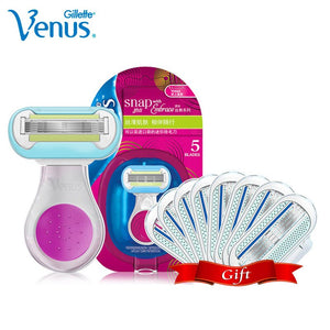 Gillette Venus Razor for Women Girls Ultra Thin Layers Blade with Lubricating Soap Safty Razor Shaving & Hair Removal