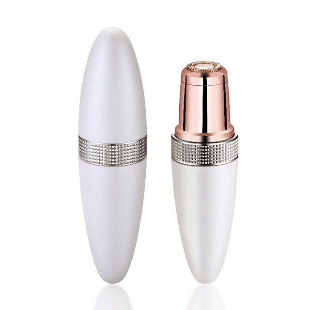 Female Mini Electric Epilator Bullet Lipstick Shape Shaving Shaver Lady Hair Remover For Women Body Face Painless Shaving