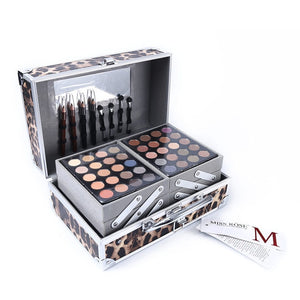 Miss Rose Makeup Palettes Set Matte Shimmer Eyeshadow Face Powder Lipstick Blockbuster Professional Make Up Kit Bronzer Blusher