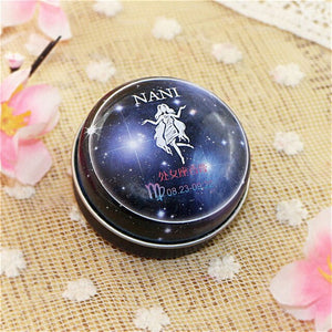 High Quality 12 Signs Constellation Zodiac Magic Solid Deodorant Solid Fragrance Magic Balm For Women Men