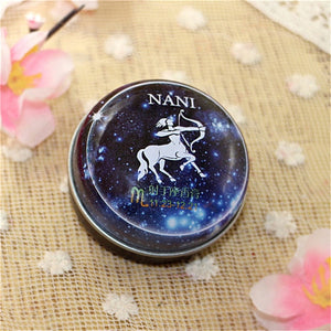 High Quality 12 Signs Constellation Zodiac Magic Solid Deodorant Solid Fragrance Magic Balm For Women Men