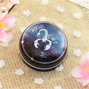 High Quality 12 Signs Constellation Zodiac Magic Solid Deodorant Solid Fragrance Magic Balm For Women Men