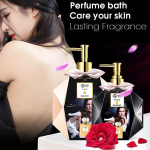 Perfume Bath Set Silky Fragrance Shower Gel and Body Lotion The Pheromone Perfume Lasting Fragrance Tender Whitening Skin Care